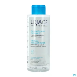 Uriage Eau Micellaire Thermale Peaux Normales à Sèches — Flacon 500 mL