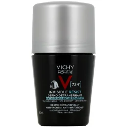 Vichy Homme Déodorant Invisible Resist Dermo Détranspirant 72h
