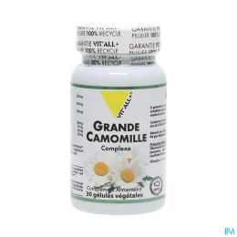 Vit'All+ Complexe Grande Camomille 30 gélules végétales