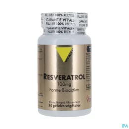 Vit'All+ Resveratrol 100mg 30 Comprimés