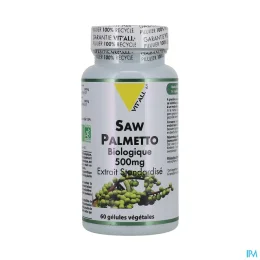 Vit'All+ Saw Palmetto Bio 500mg 60 gélules végétales