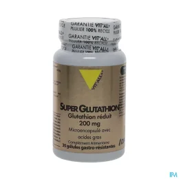 Vit'All+ Super Glutathion 200mg 30 gélules