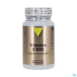 Vit'All+ Vitamine E400 50 Capsules