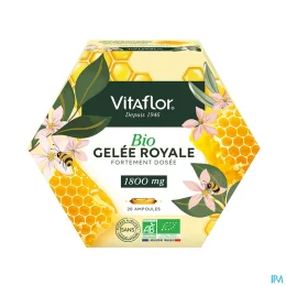 Vitaflor Gelée Royale Bio Ampoules