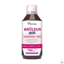 Vitavea Minceur 4 en 1 Morosil 400 — Solution Buvable - 500 mL