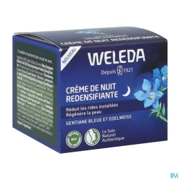 Weleda Crème de Nuit Redensifiante Gentiane Bio