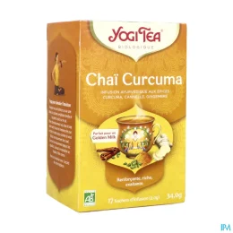 Yogi Tea Chaï Curcuma