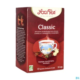 Yogi Tea Infusion Ayurvédique Chaï Classic Bio