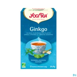 Yogi Tea Tisane Ayurvédique Ginkgo