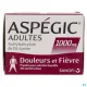 Aspégic Adulte 1000 mg