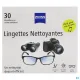 Zeiss Lingettes Nettoyantes Pour Lunettes Individuelles