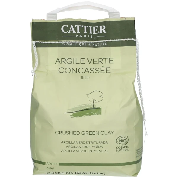 Cattier Argile verte concassée illite