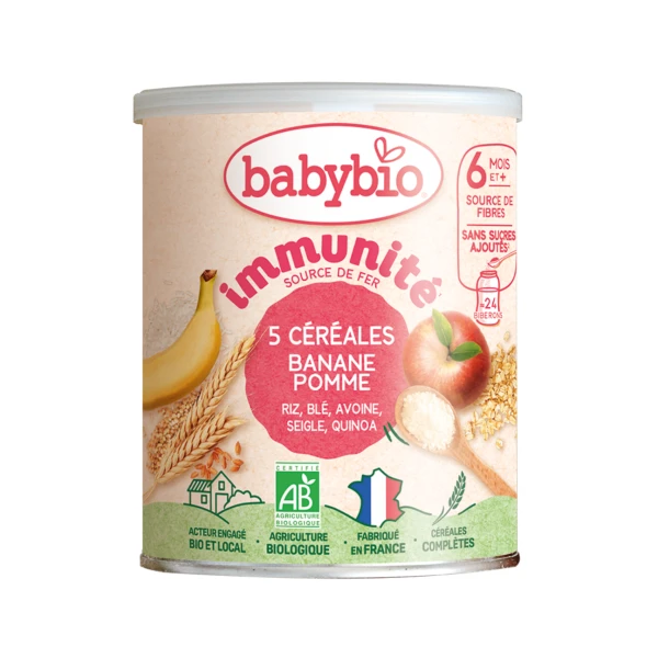 Céréales 3 Fruits Avec Quinoa Dès 6 Mois 220 g