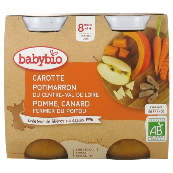 Carotte Potimarron Pomme d'Aquitaine & Canard Fermier du Poitou