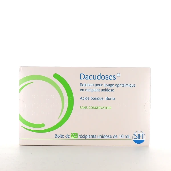 Dacudoses Lavage Oculaire