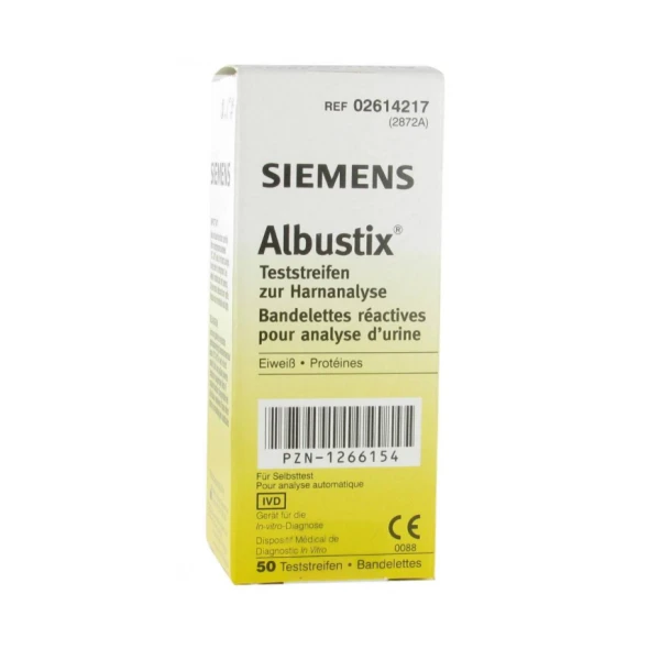 ALBUSTIX 50 Bandelettes reactives-Tests