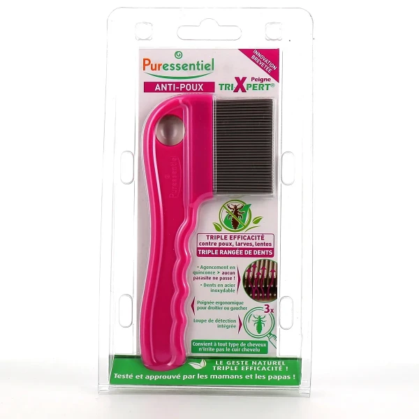 Puressentiel Peigne Anti-Poux Tri-Xpert
