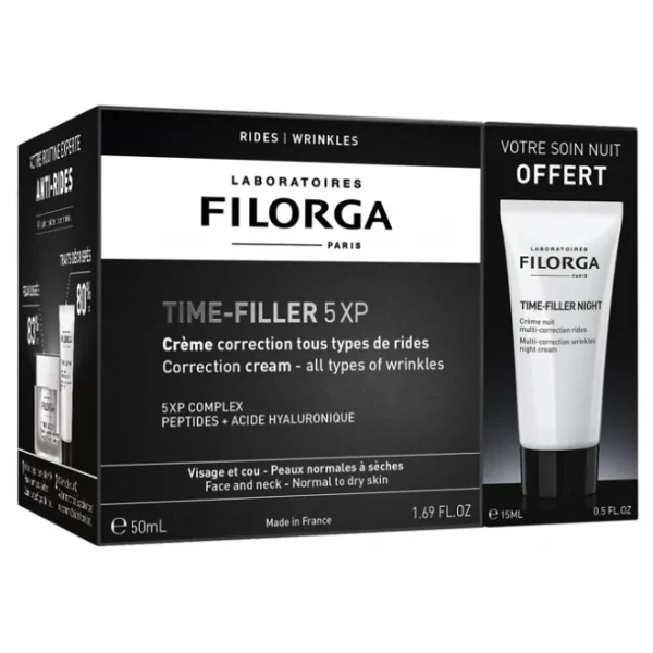 Time-Filler 5Xp Crémé + Time-Filler Night 15 ml