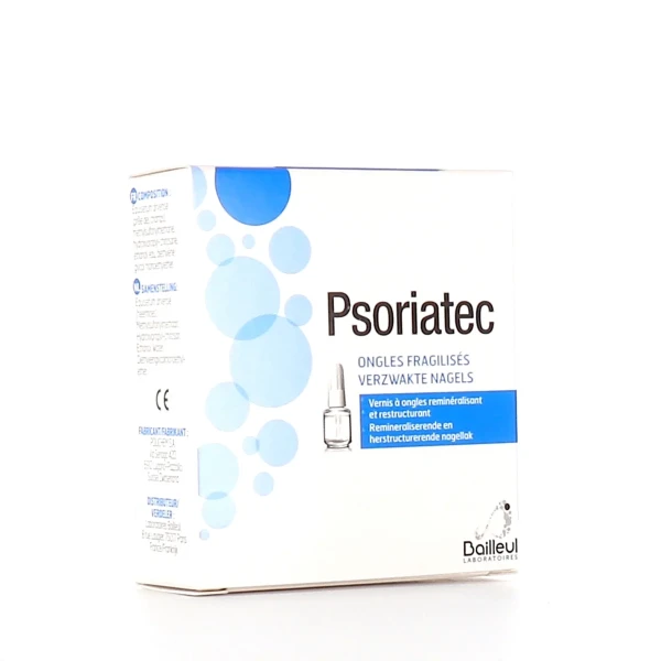 Psoriatec Ongles Fragilisés Vernis Reminéralisant