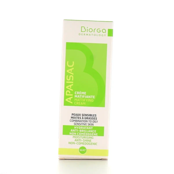 Apaisac Biorga Crème matifiante