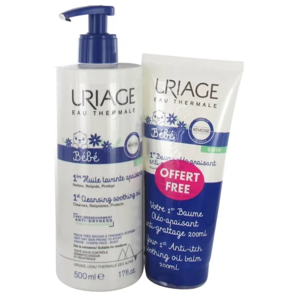 Uriage Bébé 1ere Huile Lavante Apaisante