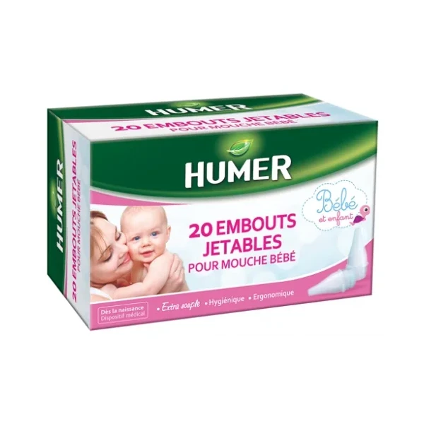 20 Embouts Jetables pour Mouche Bébé