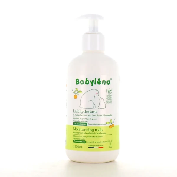 Babyléna Lait Hydratant Bio
