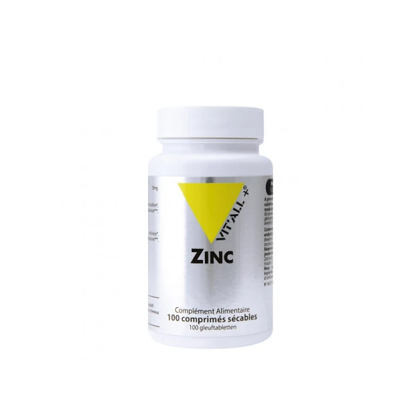 VITALL + ZINC BISGLYCINATE 30MG - 100 comprimes