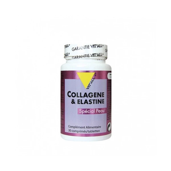 Vit'All+ Collagene Et Elastine Special Peau 30 Comprimés