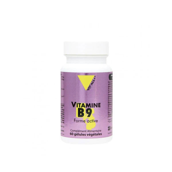 Vit'All+ VITAMINE B9 Quatrefolic® 400µg 60 gélules