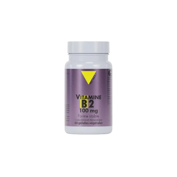 VITALL+ VITAMINE B2 100mg - 60 Gelules