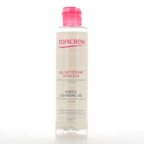 Topicrem Gel Nettoyant Douceur Peaux Sensibles