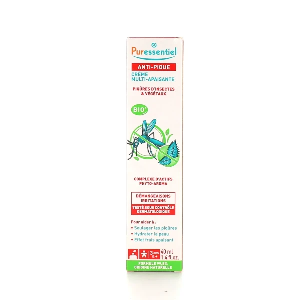 Puressentiel Anti-Pique Crème Multi-Apaisante Bio