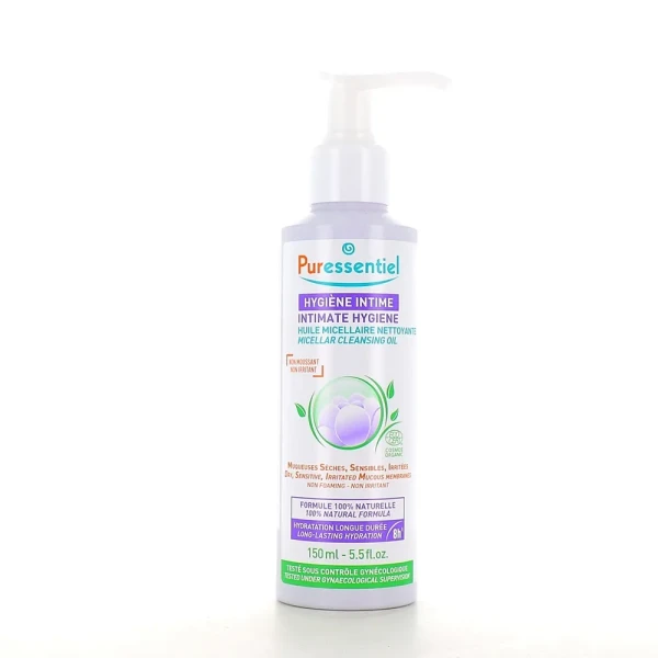 Puressentiel Hygiène Intime Huile Micellaire Nettoyante