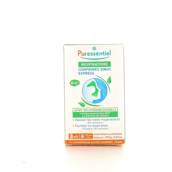 Puressentiel Respiratoire Comprimés Sinus Express