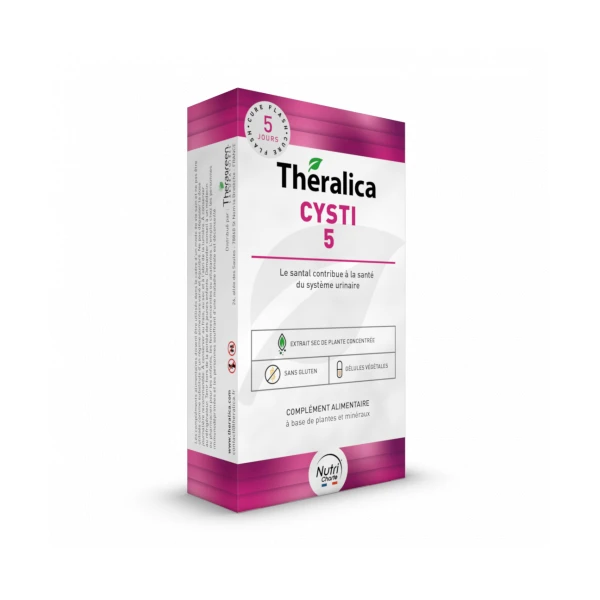 THERALICA CRANBERRY 5 JOURS - 15 gelules