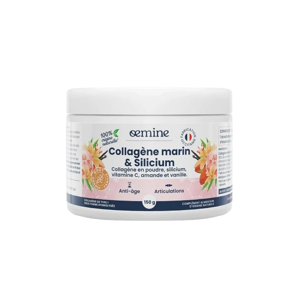 OEMINE COLLAGENE MARIN ET SILICIUM En Poudre - 150g