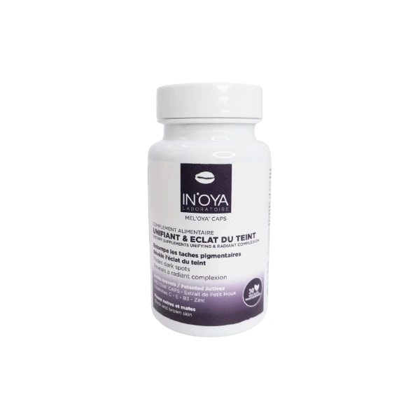 INOYA MEL'OYA CAPS Mon Complement Alimentaire Unifiant et Eclat du Teint - 30 Gelules
