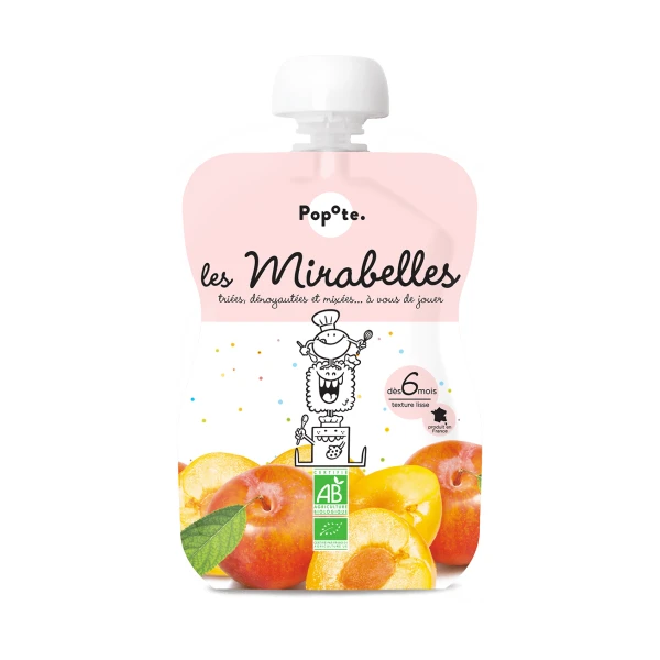 POPOTE GOURDE Les Mirabelles -120g