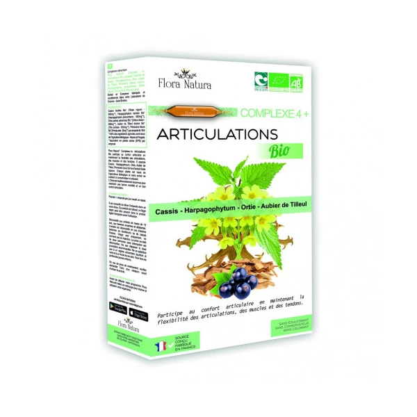 Flora Natura Articulation bio Complexe 4+ 20 ampoules