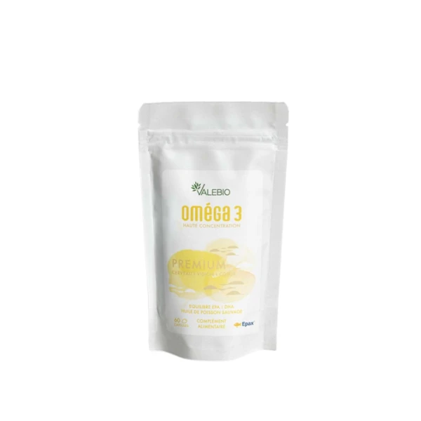 VALEBIO OMEGA 3 Premium - 60 Capsules