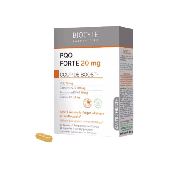 BIOCYTE PQQ FORTE 20mg - 10 Gelules