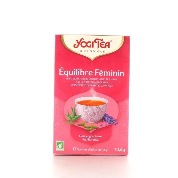 Yogi Tea Tisane Ayurvédique Equilibre Féminin