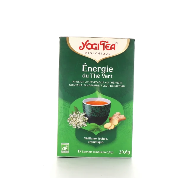 Yogi Tea Thé Vert Energie