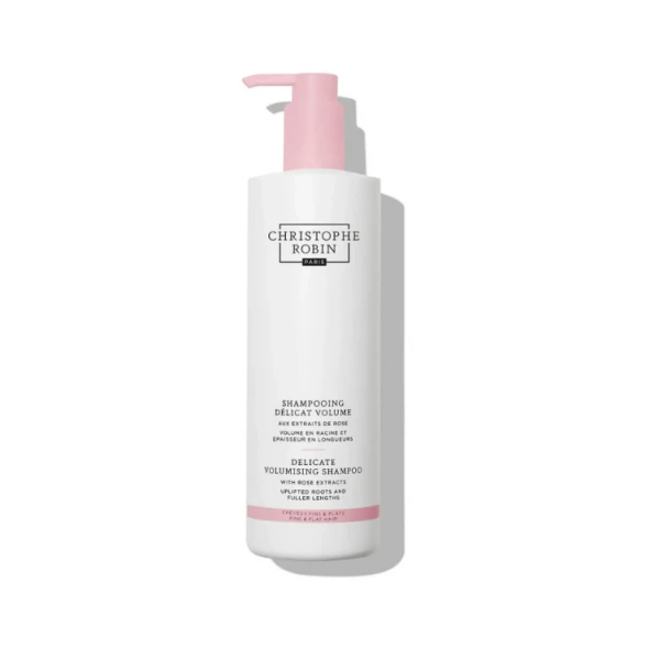 Christophe Robin Rituel Volume Shampooing volume aux extraits de rose Cheveux fins & plats 500ml