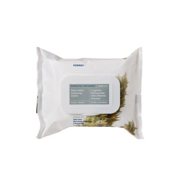 KORRES LINGETTES NETTOYANTES DETOXIFIANTES - The olympus