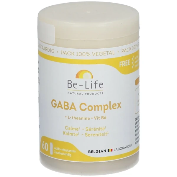 Be-Life GABA Complex + L-théanine + Vit. B6