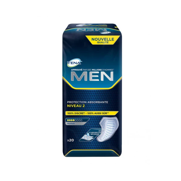TENA® Men Level 2 Protections absorbantes anatomiques