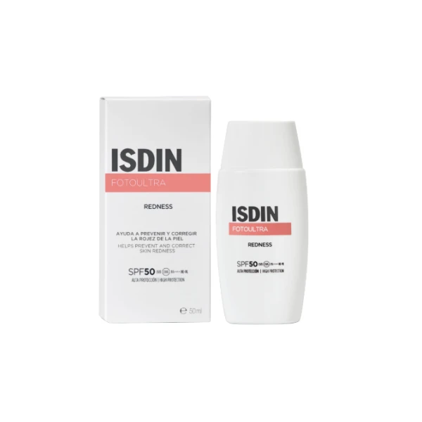 ISDIN FOTOULTRA REDNESS Creme Solaire Anti Rougeurs SPF50 - 50ml