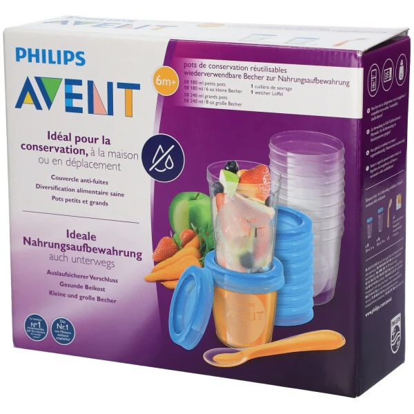 Avent Via Natural Snacks Set